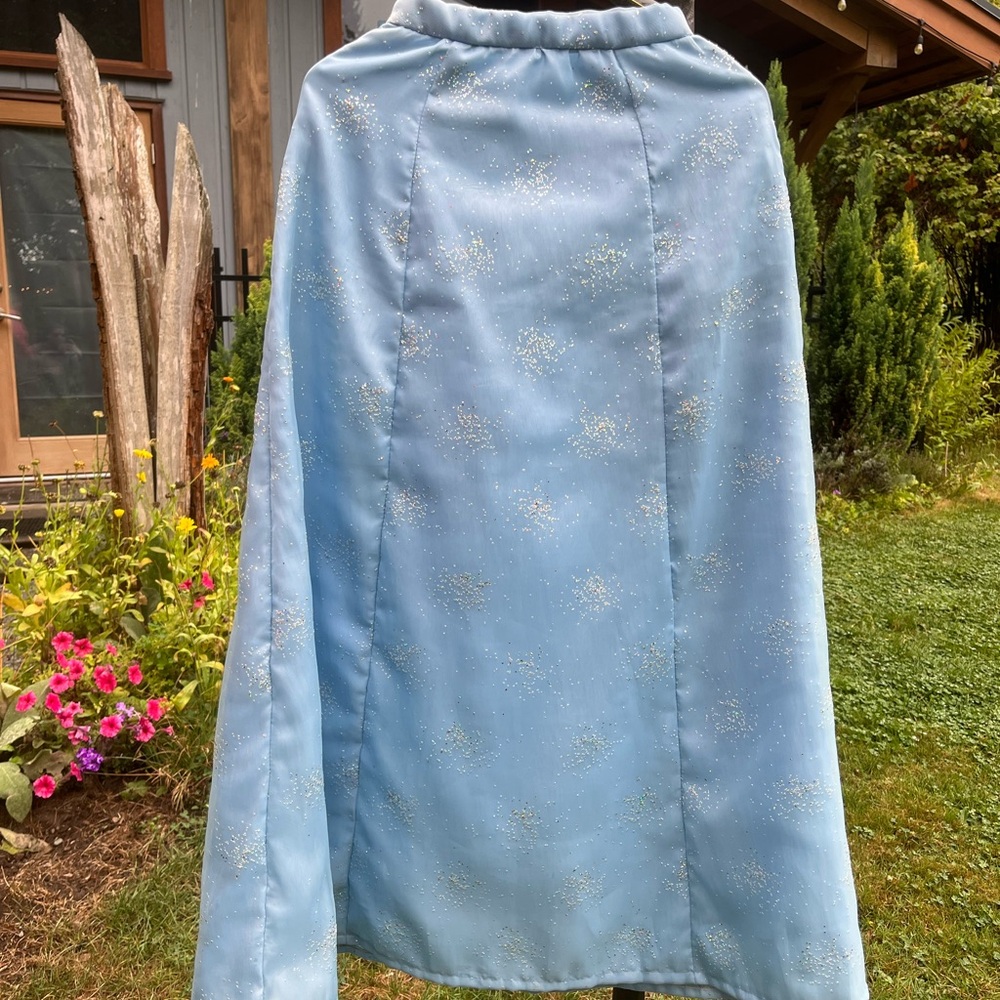 Elegant Blue Sparkling Cinderella Skirt